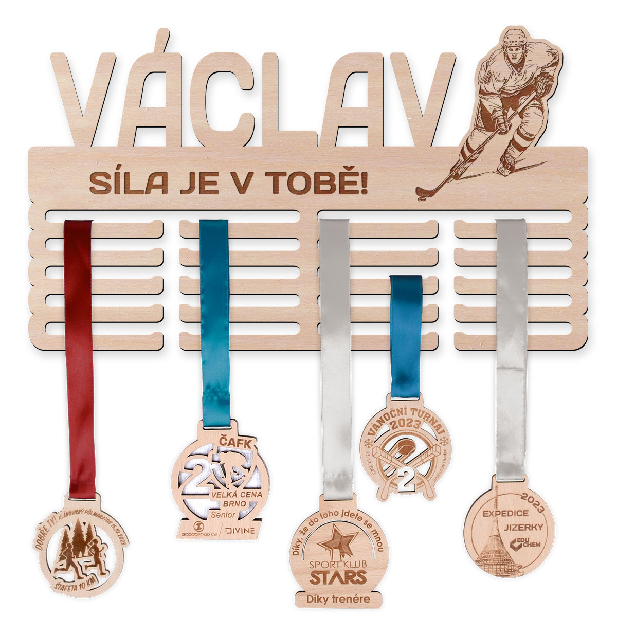 Václav, passionné de hockey