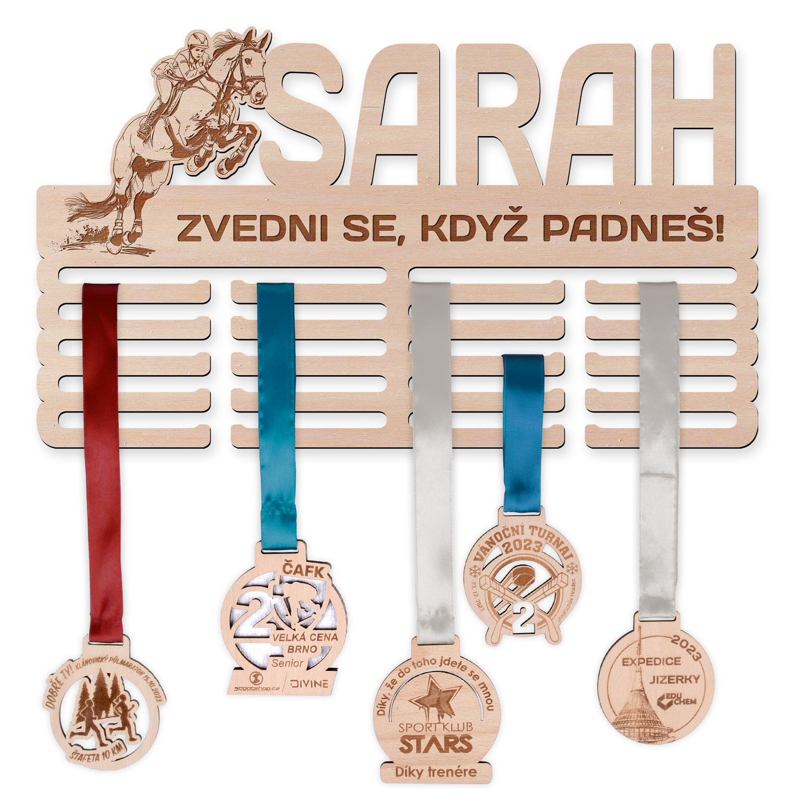 Sarah, passionnée d'équitation